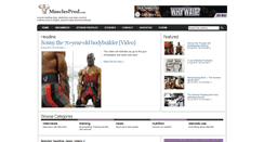 Desktop Screenshot of musclesprod.com